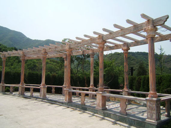 天山陵园园区景观